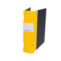 KEBAergo  A4+ 80mm;Gul/Svart 3x80