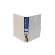 KEBAview Presentation binder;white A4+ 40 mm, 1x80