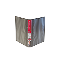 KEBAview Presentation binder; black A4+ 20 mm, 3x80