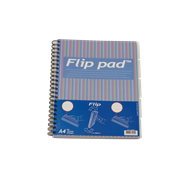 KEBAnote Flip pad A4;linjerat/linjerat