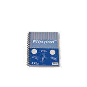 KEBAnote Flip pad A5;linjerat/rutat