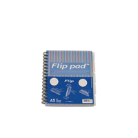 KEBAnote Flip pad A5;linjerat/rutat