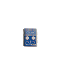 KEBAnote Flip pad A6;linjerat/linjerat