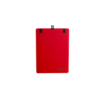 KEBAnote Writepad Vario;A4 Röd m. 6 clips och 2 upphängningsclips