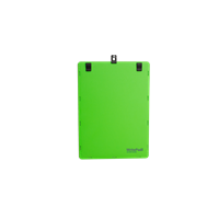 KEBAnote Writepad Vario;A4 Lime m. 6 clips och 2 upphängningsclips