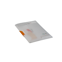 KEBAfolder PowerGrip;orange clip, transp cover