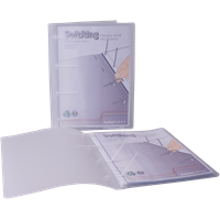 KEBAfolder Softring display book;transp 3x80 incl 10 pockets