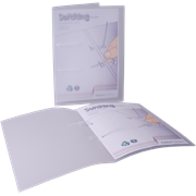 KEBAfolder Softring binder;transp rings, transp cover 1x80