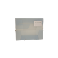 KEBAfolder Action Folder;Ice grey, with label pocket