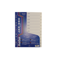 KEBAdivider Business PP ;A4 Jan-Dec Swe fp 20/80