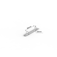 Ringmekanism 1x80 O-ring för ;pres.pärm 20 mm