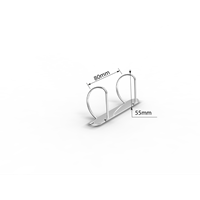 Ringmekanism 1x80 D-ring för ;pres.pärm 55 mm