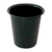 KEBAsort papperskorg 14l ;svart