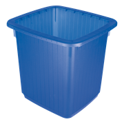 KEBAsort papperskorg 20l ;frostblå
