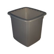 KEBAsort papperskorg 20l ;frostgrå