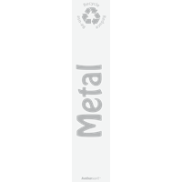 KEBAsort transparent dekal;Metal