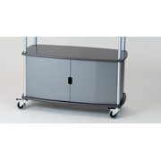 KEBAflex dörrar med magnetlås;för pärmhylla