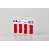 KEBAtab Röd 1förp;För märkning av 1 pärm