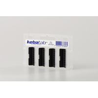 KEBAtab Svart 1 förp.;För märkning av 1 pärm