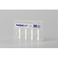 KEBAtab Vit 1 förp.;För märkning av 1 pärm