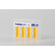 KEBAtab Gul 1 förp.;För märkning av 1 pärm