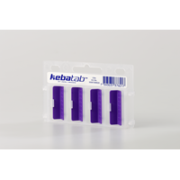 KEBAtab Lila 1 förp.;För märkning av 1 pärm