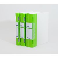 Etikettficka 40mm dubbel;för etikett 38x100 och 38x48 mm